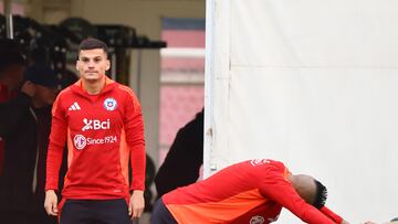 Futbol, Entrenamiento seleccion chilena.