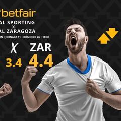 Real Sporting de Gijón vs. Real Zaragoza: horario, dónde ver, pronósticos y clasificación