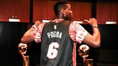 Man United: Paul Pogba watches Butler & Heat in Miami