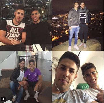 Desde pequeños Asensio y su hermano Igor son inseparables 