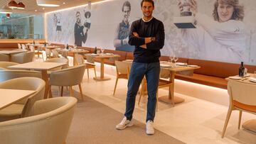 Rafa Nadal en su restaurante 'Roland Garros'