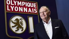 Jean Michel Aulas, presidente del Olympique de Lyon.