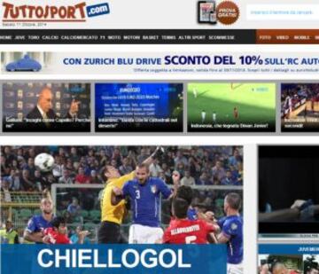 Portadas de la prensa extranjera