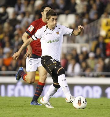 Jugadores que han defendido la camiseta del Valencia y del Getafe