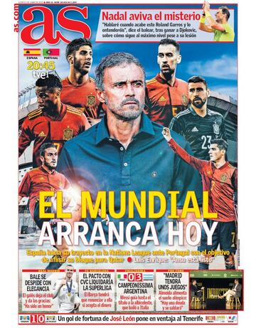 Las portadas de AS de junio