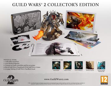 La Edición Coleccionista de Guild Wars 2 costará 149,99 euros