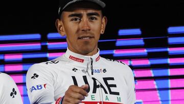 Molano, baja y suspendido por UAE por "valores inusuales"