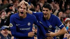 Morata y Alonso impulsan al Chelsea ante el Brighton