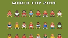 El Mundial de Rusia 2018 en 8 bits
