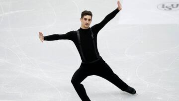 Javi Fernández, tercero tras el corto, su penúltimo programa