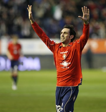 Defendió los colores del Osasuna cuatro temporadas y media desde 2006 hasta 2010. En el mercado de invierno de 2011 llegó al Atlético de Madrid donde jugó ocho temporadas más entre 2011 hasta 2019.