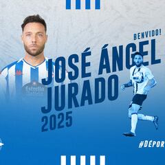 Oficial: El Deportivo anuncia el fichaje de José Ángel
