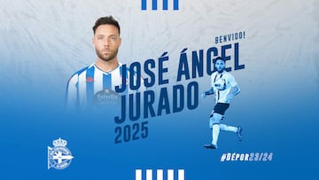 Oficial: El Deportivo anuncia el fichaje de Jos¨¦ ?ngel