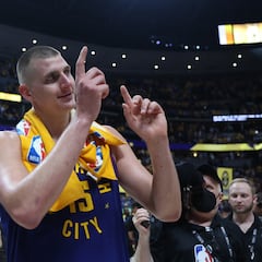 Jokic notches triple-double, sets record in NBA Finals debut