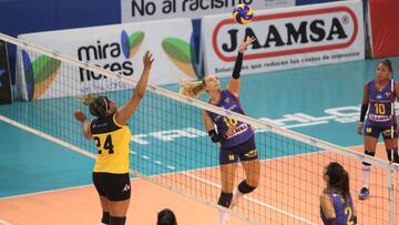 Jaamsa triunfó sobre Túpac Amaru por 3-0 (25-19; 25-23; 25-16).