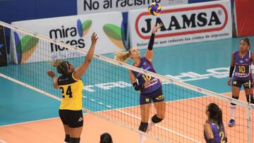 Jaamsa triunf&oacute; sobre T&uacute;pac Amaru por 3-0 (25-19; 25-23; 25-16).