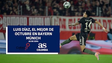 Sigue en vivo AS de Copa: Luis Díaz, el mejor de octubre en Bayern Múnich