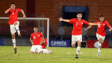 Chile venció a Colombia.