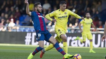 04/11/18 PARTIDO DE PRIMERA DIVISION VILLARREAL LEVANTE ROCHINA FORNALS