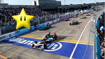 La Fórmula E podría tener algo parecido a la estrella del 'Mario Kart'.