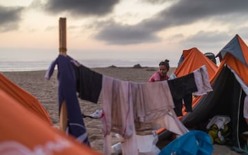 Este es el lado B de la competencia que se vive desde el 28 de noviembre en Perú. Rostros, sufrimiento y mucha alegría.