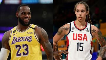 LeBron James criticó fuertemente al gobierno de los Estados Unidos por el caso de Brittney Griner, y señaló que se pensaría dos veces eso de volver al país.