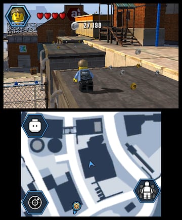 Captura de pantalla - LEGO City Undercover: The Chase Begins (3DS)