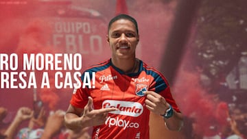 Yairo Moreno, volante de Independiente Medellín