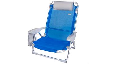 Esta es la silla de playa plegable y reclinable que arrasa en Amazon