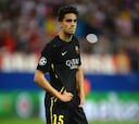 Marc Bartra no se entrenó y Gerard Piqué, sin milagro