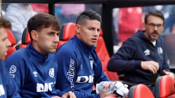 James Rodríguez sin respaldo del presidente de Rayo Vallecano