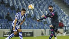Real Sociedad-Nápoles en imágenes