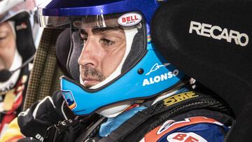 Alonso tras el test: "El Dakar es la carrera m¨¢s dura del mundo"