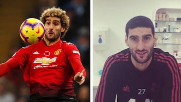 Fellaini, irreconocible con su cambio de look: adiós al pelo afro