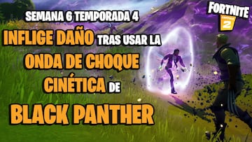 Desafío de Fortnite: ¿dónde está la Onda de Choque Cinética de Black Panther?