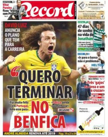 Portadas de la prensa deportiva