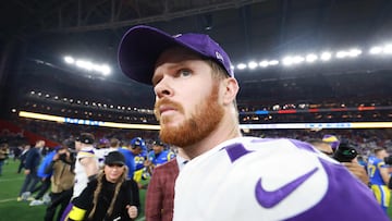 With the Minnesota Vikings’ quarterback now a free agent following a disappointing end to the campaign, could it be that he’s about to be replaced?