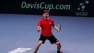 Goffin aplasta a Pouille y le da el primer punto a B¨¦lgica