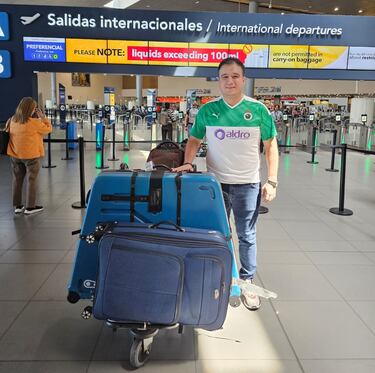 El ‘santanderiano’ con casi 8.000 kilómetros de racinguismo