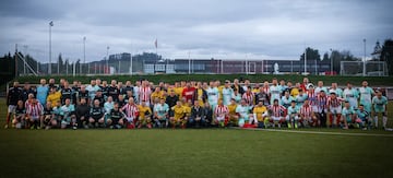 Los participantes en 'La Pachangona' de Mareo.