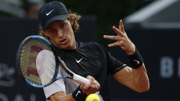 Jarry vs Fognini (6-1, 1-6, 4-6) en la final del ATP de Sao Paulo