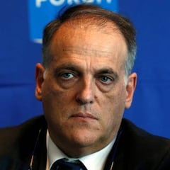 Tebas en Argentina para avanzar con el proyecto de la Superliga