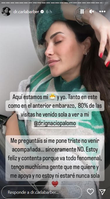 Carla Barber: el duro reproche a su ex y padre de sus hijos