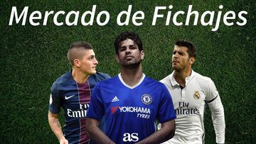 Sigue en directo la retransmisión del mercado de fichajes de verano 2017.