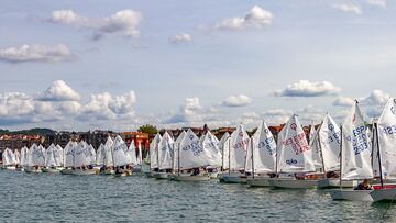 La regata en Getxo