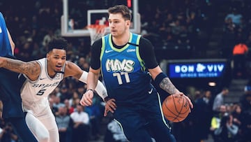 Mr. triple-doble Doncic hace historia en los Mavericks