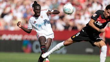 Mendy, contra el Mallorca.