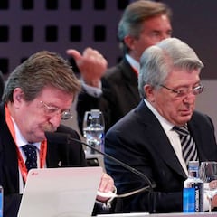 Larrea y Rubiales, candidatos provisionales a la Federación