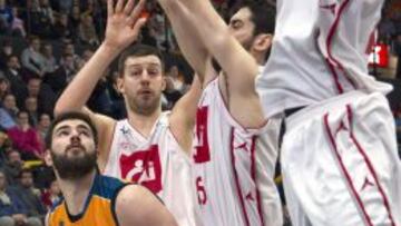 Bojan Dubljevic, durante un partido esta temporada.