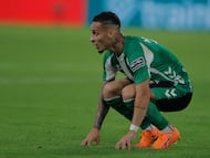 Antony, con el Betis.